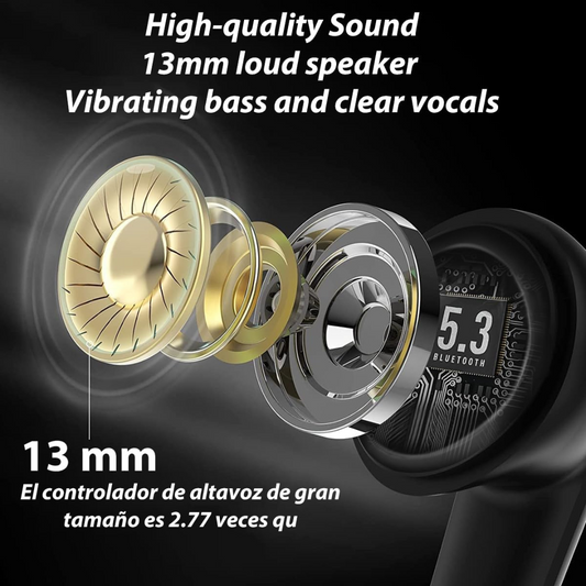 Auricular cascos traductores componentes